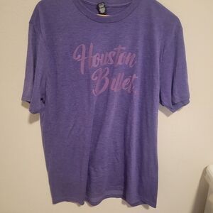 Next Level Apparel Purple Graphic Tee